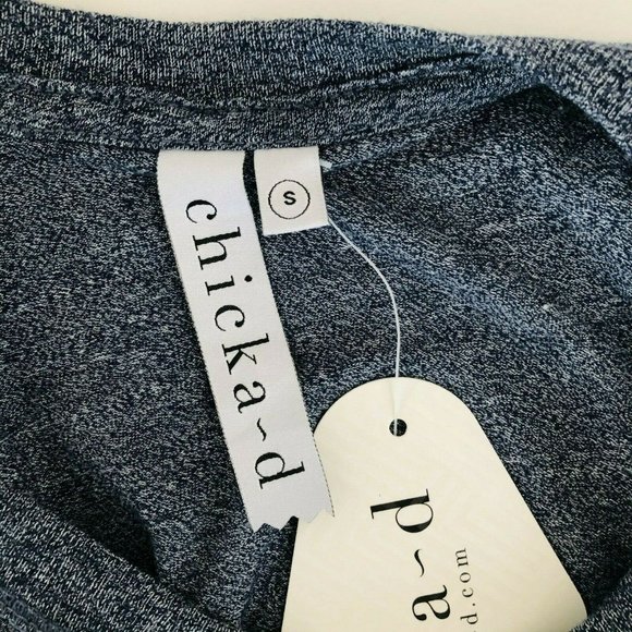 NWT! Chick-A-Dee Auburn Tigers V-Neck Logo Tee S - Picture 3 of 3